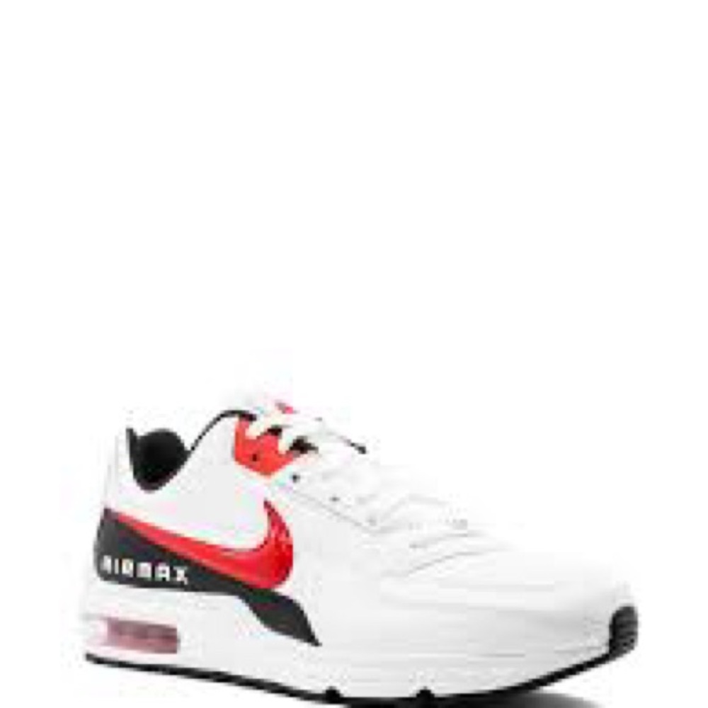 Nike Air Max LTD 3 White with Red and Black Accents